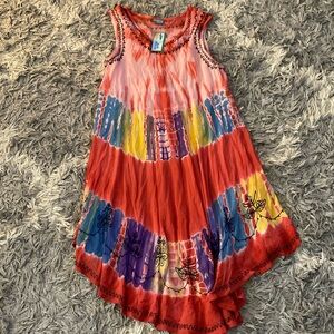 Tie Dye Coverup/Dress